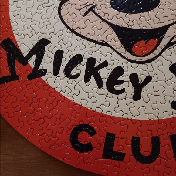 Vintage Springbok Mousekapuzzle Mickey Mouse Club Circular Jigsaw Puzzle - Picture 8 of 14